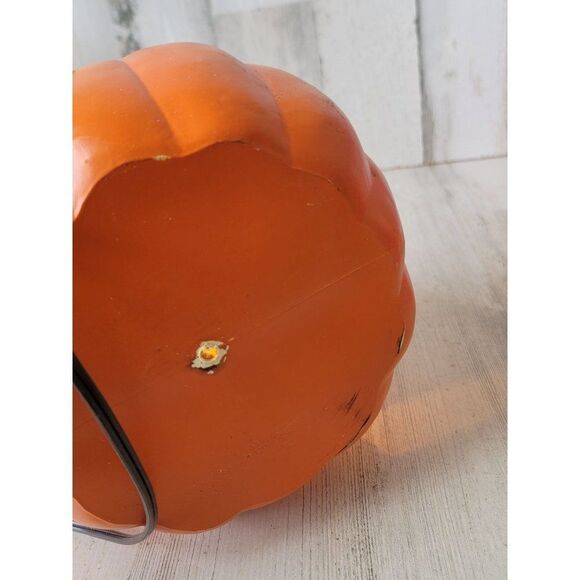 Happy Light up Jack O'Lantern Halloween pumpkin prop - Picture 11 of 12
